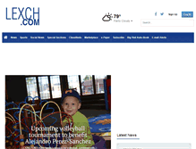 Tablet Screenshot of lexch.com